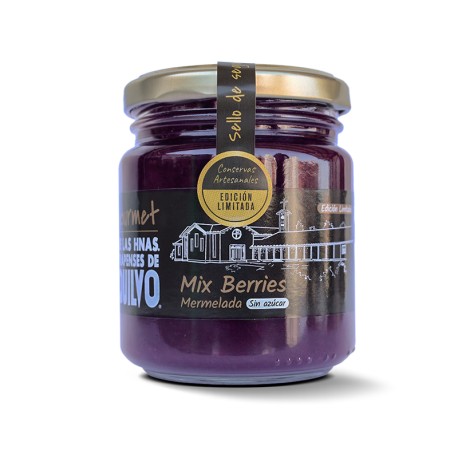Mix Berries Mermelada Sin Azúcar